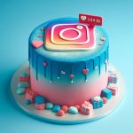 instagram Logo cake