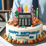 Birthday Cake for Accountant