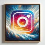 Instagram Logo Painting