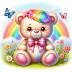 Rainbow bear